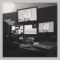 2017 behind_the_scenes character:lincoln_loud photo // 1080x1080 // 77KB
