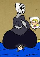 2024 angry artist:the_and backsack bed big_ass big_breasts character:lola_loud crossover edit facesitting fear hazbin_hotel lute lutecoln musk older_woman size_difference solo wide_hips // 2480x3496 // 482KB