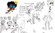 2016 character:bobby_santiago character:clyde_mcbride character:lincoln_loud character:lori_loud character:luan_loud character:lucy_loud multiple_artists tlhg // 800x480 // 125KB