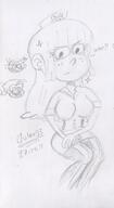 2017 alternate_outfit artist:julex93 big_breasts blushing character:lincoln_loud character:luan_loud character:maggie dialogue frowning hands_together heart_eyes looking_at_viewer luaggie maggiecoln nurse sitting sketch skull smiling tagme text thick_thighs unusual_pupils wide_hips // 462x845 // 77.4KB