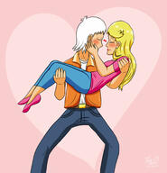 2021 aged_up arm_around_shoulder artist:julex93 blushing carrying character:lincoln_loud character:lola_loud eyes_closed hand_on_cheek hand_on_shoulder hand_on_thigh hearts lolacoln smiling valentine's_day // 2000x2080 // 333.3KB