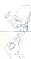 2016 artist:duskull character:luan_loud comic dialogue jojo's_bizarre_adventure ok_sign parody sketch solo text // 469x877 // 170KB