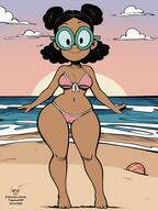 aI-generated artist:rgomezs2010 beach bikini character:shelby_loud swimsuit // 1440x1920 // 227KB