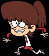 2017 character:lynn_loud running smiling solo transparent_background vector_art // 1280x1469 // 340.5KB