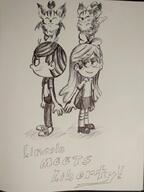 2016 artist:pikapika212 character:liberty_loud character:lincoln_loud crossover final_fantasy genderswap libertycoln selfcest square_crossover text // 774x1032 // 121KB