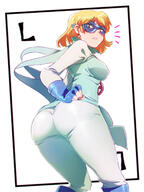 alternate_outfit angry artist:jcm2 big_ass character:lori_loud high_card looking_at_viewer looking_back pose rear_view superhero // 1218x1624 // 836.7KB