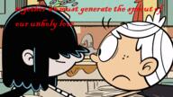 2016 character:lincoln_loud character:lucy_loud dialogue edit lucycoln screenshot:chore_and_peace text // 1434x803 // 1.3MB