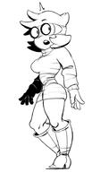 2018 artist:van boots character:dendy character:lisa_loud dress fusion goggles high_heel_boots looking_to_the_side ok_k.o.!_let’s_be_heroes solo tight_clothing // 540x925 // 64KB