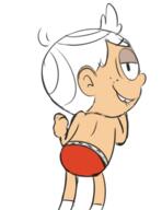 2016 animated artist:dipper character:lincoln_loud solo topless // 400x518 // 59.1KB