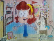 2023 artist:angelalonsso06 bed candle character:cristina character:lincoln_loud cristinacoln doll pencil // 1032x774 // 134KB