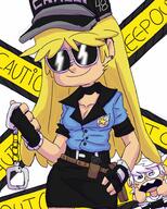 alternate_outfit artist:marcustine character:carol_pingrey character:lincoln_loud cosplay looking_at_viewer police police_uniform // 2400x3000 // 659KB