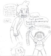 2016 artist:angeliccmadness character:lincoln_loud character:lynn_loud comic dialogue sketch text // 1280x1421 // 1.0MB