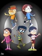 2022 artist:adrianmahranprya character:clyde_mcbride character:lincoln_loud character:ronnie_anne_santiago character:sid_chang character:stella_zhau tagme // 2400x3200 // 3.1MB