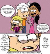 2018 artist:adullperson character:lincoln_loud character:lola_loud character:ronnie_anne_santiago comic dialogue lolacoln ronniecoln text // 1506x1626 // 1.2MB