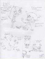 2017 angry artist:julex93 blushing boy_lynnka bruised character:boy_lynn character:lars_loud character:linka_loud comic dialogue fist frowning sitting sketch sweat text unusual_pupils // 845x1106 // 203.9KB