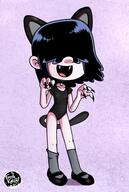 artist:thefreshknight character:lucy_loud cute leotard smiling solo source_request tagme // 1496x2233 // 359KB
