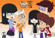 angry character:lincoln_loud character:lucy_loud character:luna_loud character:lupa_loud character:lynn_loud character:maggie jealous maggiecoln original_character sin_kids spanish // 1072x745 // 122.2KB