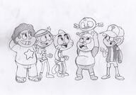 2016 character:clarence character:dipper_pines character:gumball_watterson character:harvey_beaks character:lincoln_loud character:steven_universe // 920x642 // 221KB