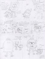 2017 angry artist:julex93 blushing character:lana_loud character:lincoln_loud character:lisa_loud character:lola_loud comic dialogue fist frowning half-closed_eyes heart jealous open_mouth sketch smiling text unusual_pupils // 848x1090 // 224.6KB