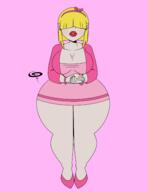 2021 aged_up artist:chillguydraws au:thicc_verse big_breasts character:lucy_loud pigslut solo thick_thighs // 2550x3300 // 578KB
