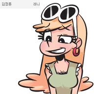 2017 artist:즈어가 character:leni_loud korean smiling solo westaboo_art // 500x500 // 104KB