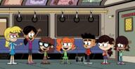 2023 aged_up arms_crossed artist:alejindio character:adelaide_chang character:carlino_casagrande character:chinah character:darcy_helmandollar character:kid_becky character:lisa_loud character:ronnie_anne_santiago commissioner:theamazingpeanuts group train // 5162x2662 // 7.6MB