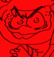 2016 artist:drawfriend character:lincoln_loud frowning grin hands_together looking_at_viewer smiling solo unusual_pupils // 406x434 // 94.1KB