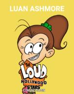 2022 artist:trainboy452 character:luan_loud fanfiction:the_loud_hollywood_stars logo solo text // 673x851 // 285KB