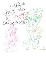 2017 alien artist:takeshi1000 character:lincoln_loud character:lola_loud dialogue sketch spanish text // 232x300 // 40KB