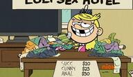 2017 character:lola_loud edit grin half-closed_eyes looking_at_viewer screenshot:suite_and_sour screenshot_edit sign smiling solo text tv // 1280x738 // 851KB
