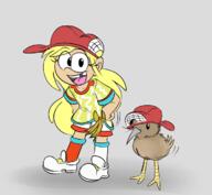 artist:patanu102 character:lizy_loud cosplay duck original_character sin_kids tagme vtuber // 729x673 // 213KB