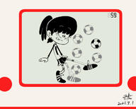 artist:brushfiredefeat ball character:lynn_loud game_&_watch nintendo parody soccer solo westaboo_art // 758x607 // 115.5KB