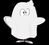 2016 artist:dipper blanket character:lincoln_loud costume ghost solo transparent_background // 480x445 // 49KB