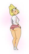 2018 alternate_outfit artist:su--dalsammy ass big_ass character:rita_loud from_behind_position looking_back panties smiling solo thick_thighs underwear wide_hips // 1434x2700 // 336KB
