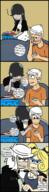 ? aged_up character:leia_loud character:lincoln_loud character:lucy_loud character:lupa_loud comic couch knife original_character phone photo pointing sin_kids sitting sofa // 1099x4346 // 2.4MB