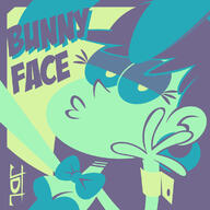 artist:javidluffy bunnysuit character:leni_loud half-closed_eyes solo // 720x720 // 248.6KB
