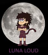 character:luna_loud crossover dragon_ball moon solo // 3912x4472 // 1.5MB