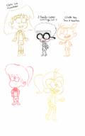 2016 character:clyde_mcbride character:lincoln_loud character:lori_loud character:luan_loud character:lynn_loud group sketch // 800x1280 // 344KB