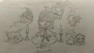 2017 artist:takeshi1000 banette character:lincoln_loud character:lucy_loud crossover duskull(pokemon) gengar giratina mimikyu pentagram pokeball pokemon shedinja // 1280x720 // 198KB