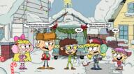 2022 aged_up angry artist:alejindio character:lana_loud character:lily_loud character:lincoln_loud character:lisa_loud character:lola_loud commissioner:theamazingpeanuts dialogue looking_at_another smiling snow winter_clothes // 4375x2444 // 5.8MB