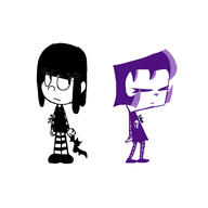 2016 character:gaz_membrane character:lucy_loud invader_zim // 2160x2160 // 233KB