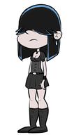 2016 aged_up artist:scobionicle99 character:lucy_loud cleavage solo // 550x1000 // 154KB