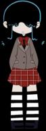 2016 artist:phil_el_mago character:lucy_loud coloring cosplay mogeko_castle parody schoolgirl_uniform solo transparent_background // 1000x2827 // 319KB