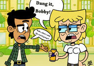 artist:jake-zubrod character:bobby_santiago character:lori_loud dialogue king_of_the_hill parody // 1280x906 // 223.9KB