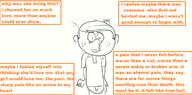 2017 artist:tmntfan85 character:lincoln_loud comic comic:whats_love_anyway? sketch solo tears text unusual_pupils // 1223x604 // 114KB