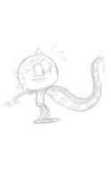 2016 artist_request character:lincoln_loud shocked sketch solo tentacle transformation // 305x473 // 46KB