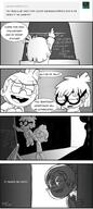 2016 artist:jumpjump black_and_white character:lincoln_loud character:lisa_loud character:luan_loud comic dialogue text // 676x1510 // 530KB