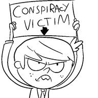 2016 artist:skeluigi character:chris_jericho character:lincoln_loud frowning holding_object parody sign sketch solo text wwe // 500x500 // 11.4KB