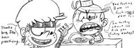 2017 angry artist:duskull chef_hat dialogue food frowning guitar half-closed_eyes instrument looking_down open_mouth sketch smiling text // 954x344 // 155KB