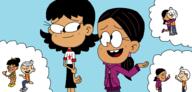 2023 artist:syfyman2xxx character:lincoln_loud character:ronnie_anne_santiago character:stella_zhau ronniecoln stellacoln thought_bubble // 1429x684 // 71KB